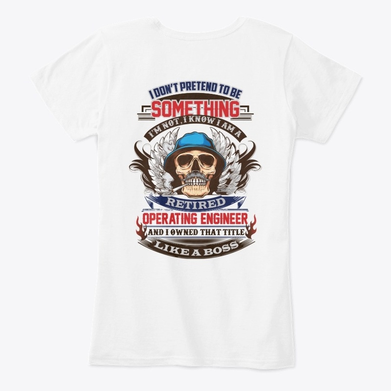 Boss Retired Operating Engineer Hoodie