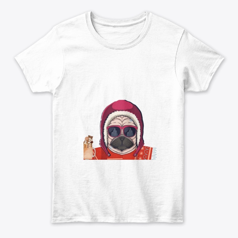 The pug in Antarctica