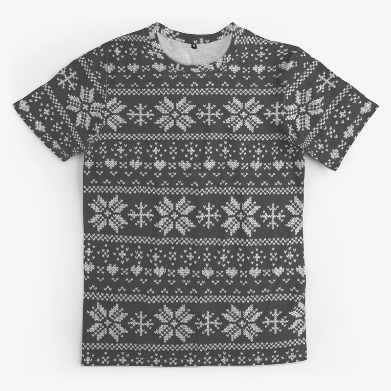 Christmas Knitted Snowflakes 