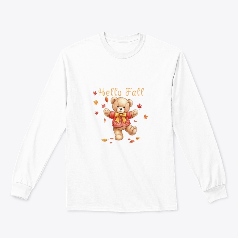 Hello Fall, Fall Teddy Bear
