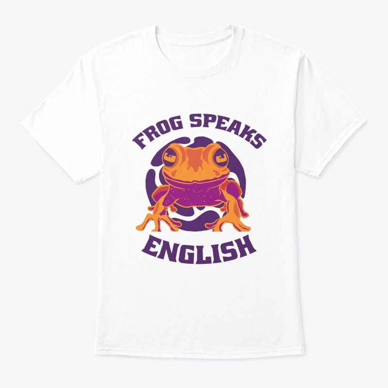 frog speaks english