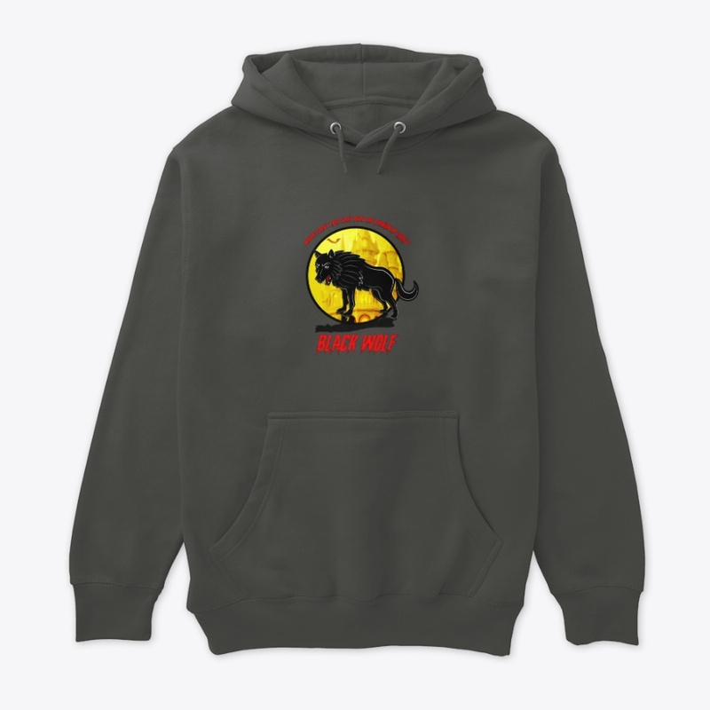Black Fang Wolf T-Shirt