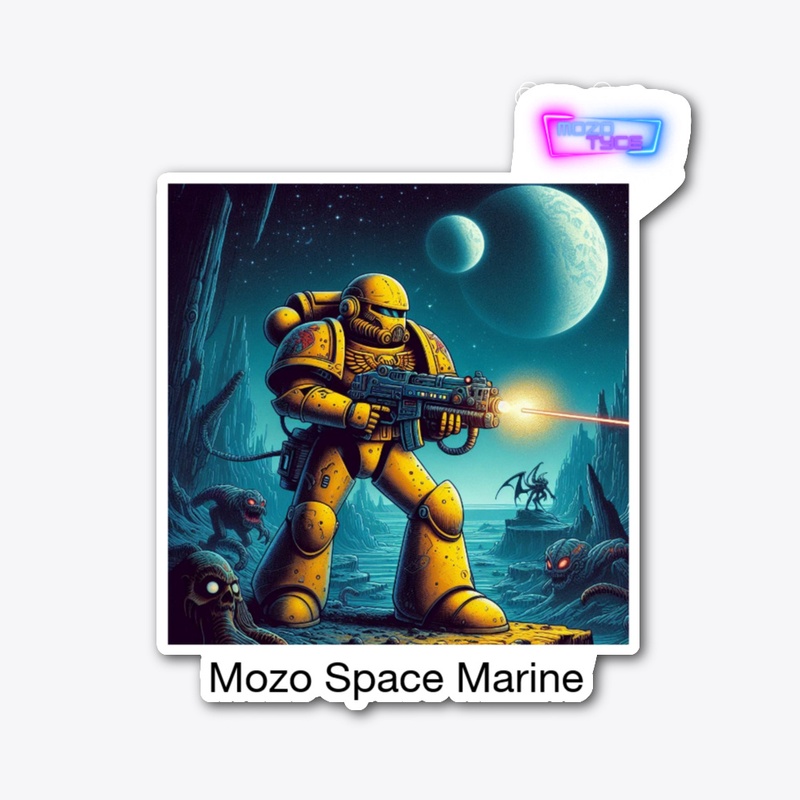 Mozo Yellow Space Marine