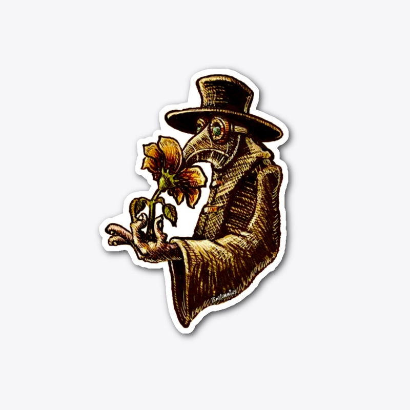 Plague Doctor Drawing