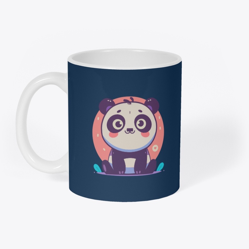 Panda T-Shirt Sticker Panda Mug Tea Cup