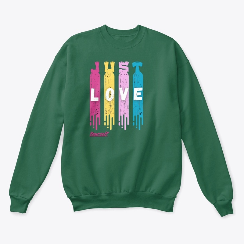 Just Love Yourself  Aesthetic Typography