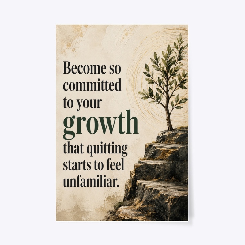 Growth Mindset Wall Print