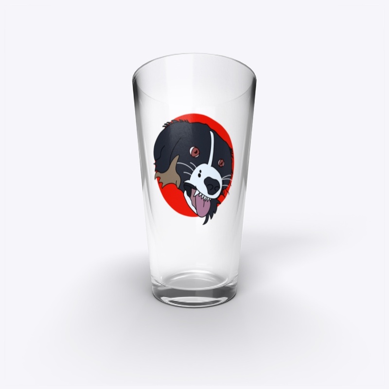 Angry collie pint