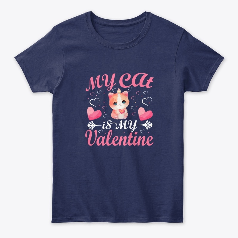 my cat is my valentine