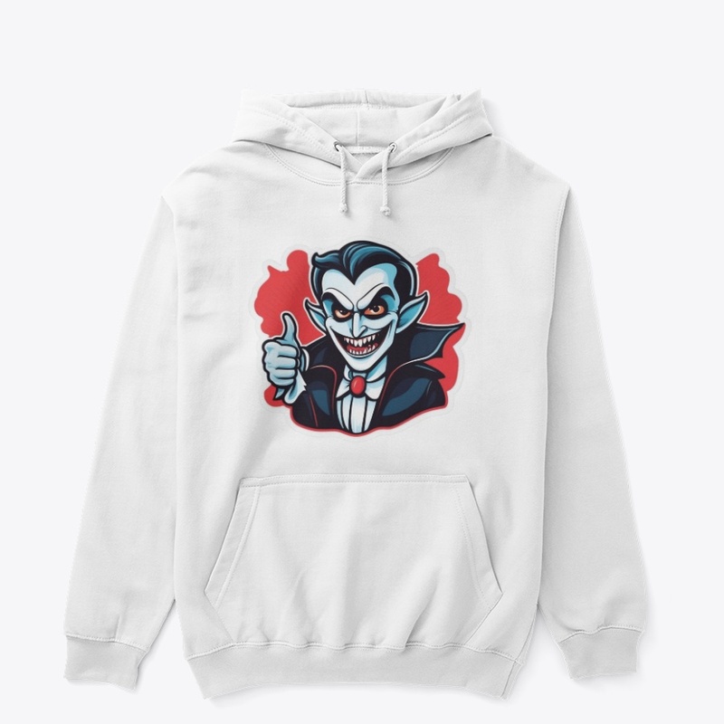 Vampire Villain Cartoon Illustration