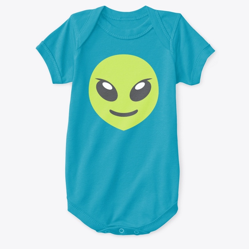 Alien Face Kids & Babies Apparel