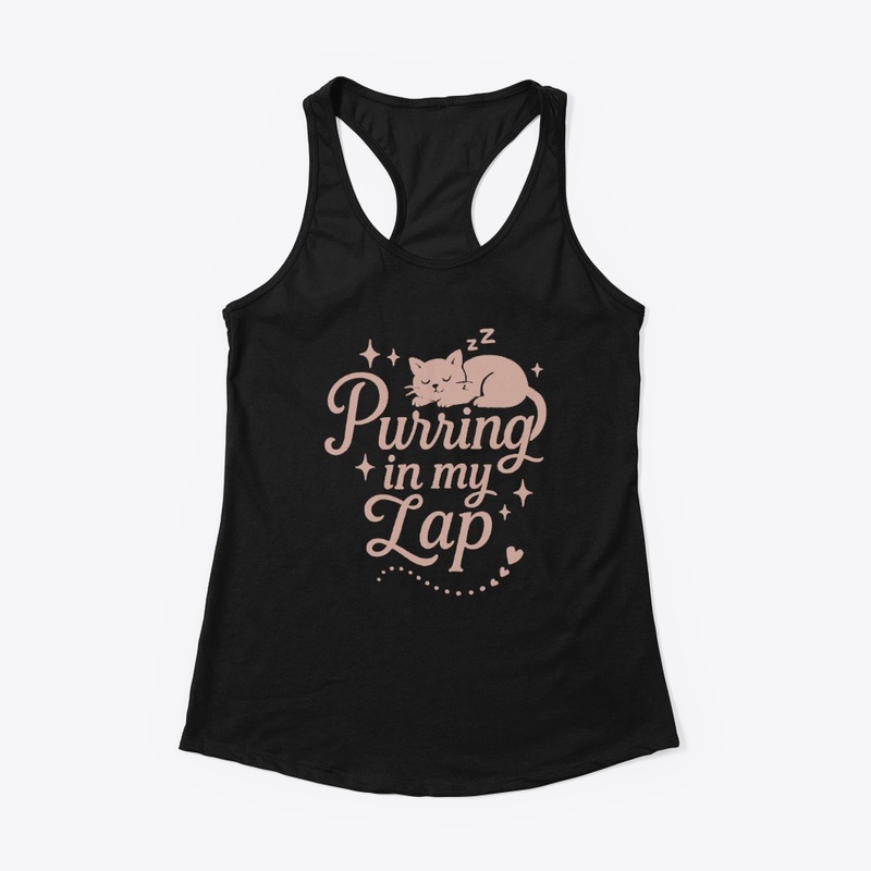 Purring in My Lap Cozy Cat Gift 