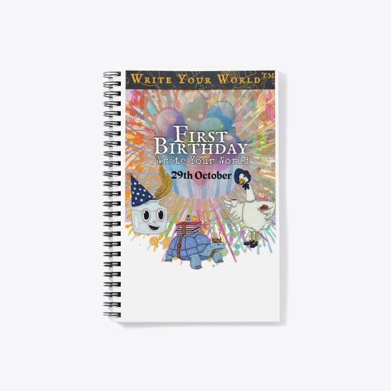 Write Your World First Birthday 2023
