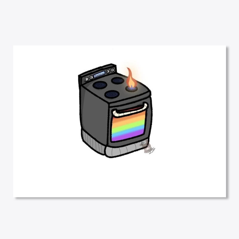 rainbow stove