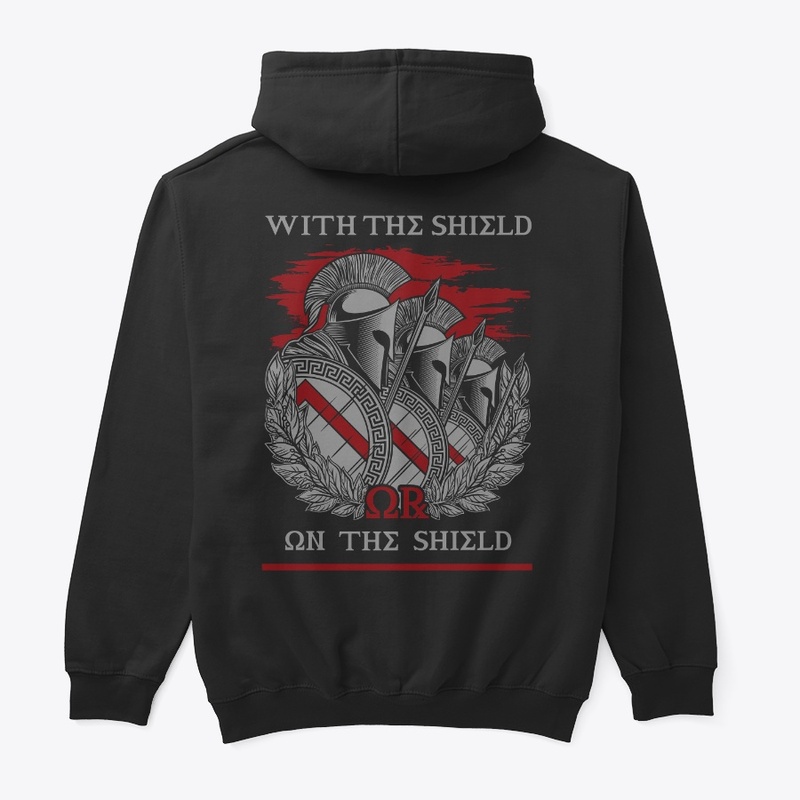 WITH THE SHIELD - SPARTA HOODIE
