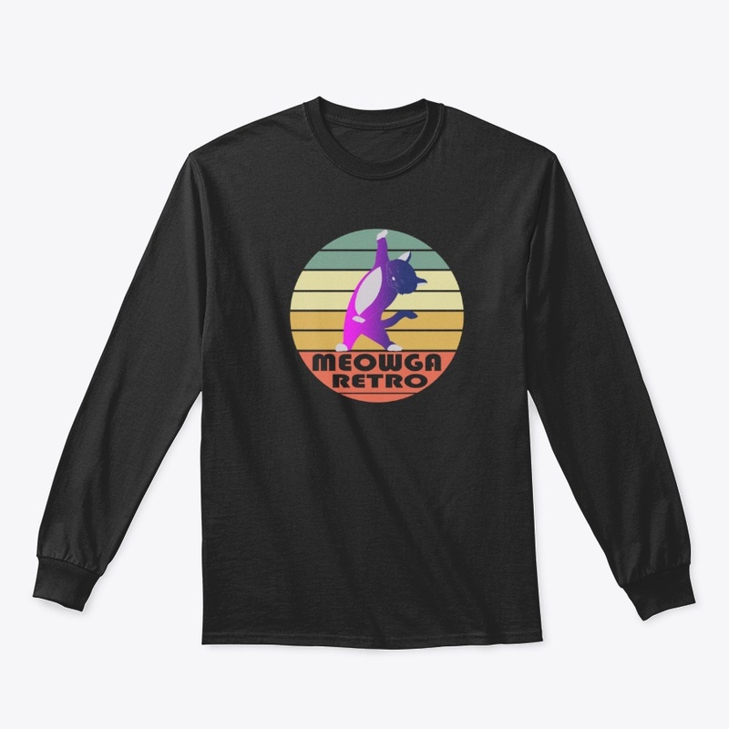 Yoga retro meowga