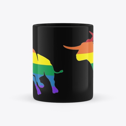 Bh Pride Mug Black T-Shirt Right