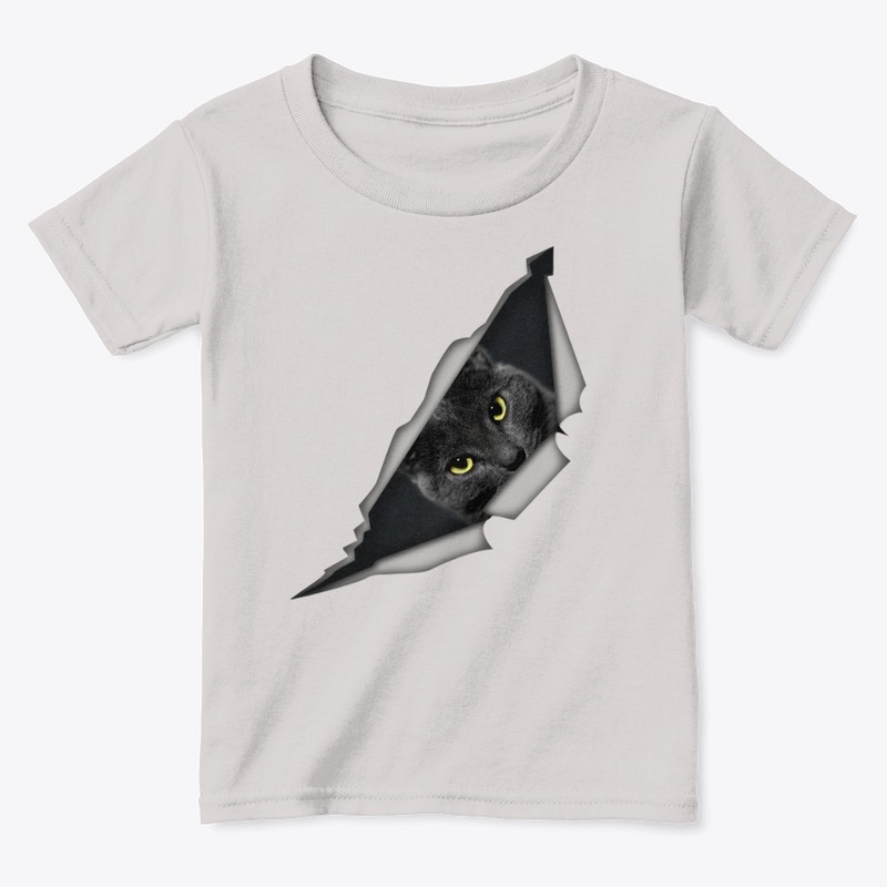 CAT BLACK STICKER