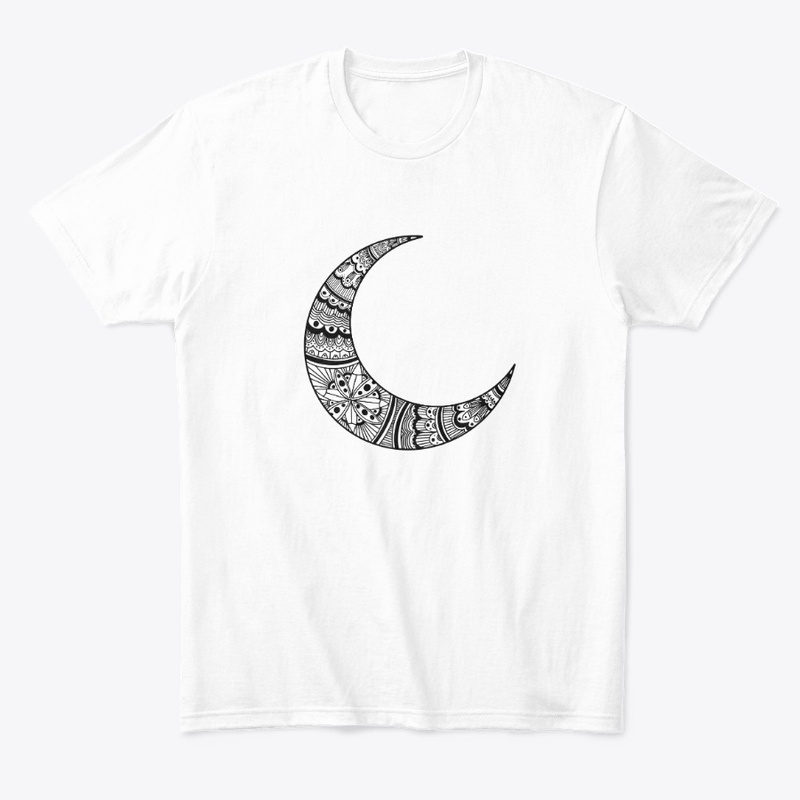 Mandala Tribal Moon of Life Tattoo Style