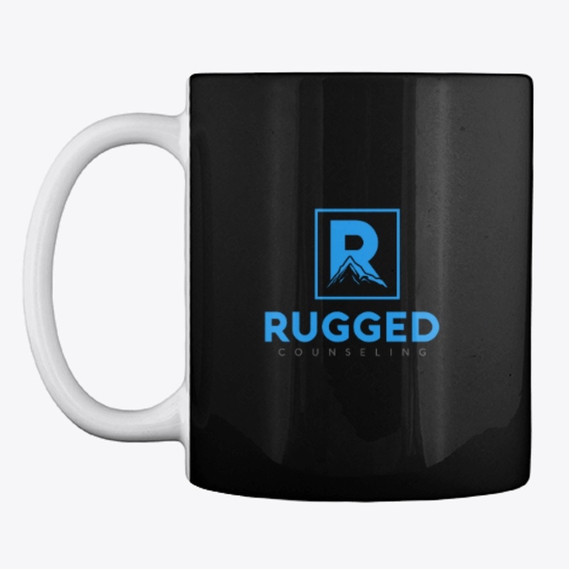 Rugged - Mug - Lighter Blue Logo