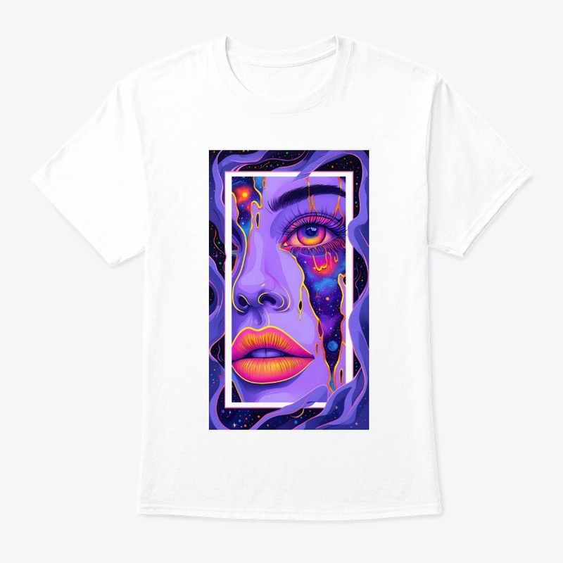 Purple Trippy Girl