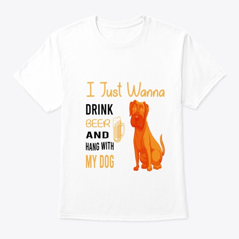  Typograpy Dog lover t-shirt