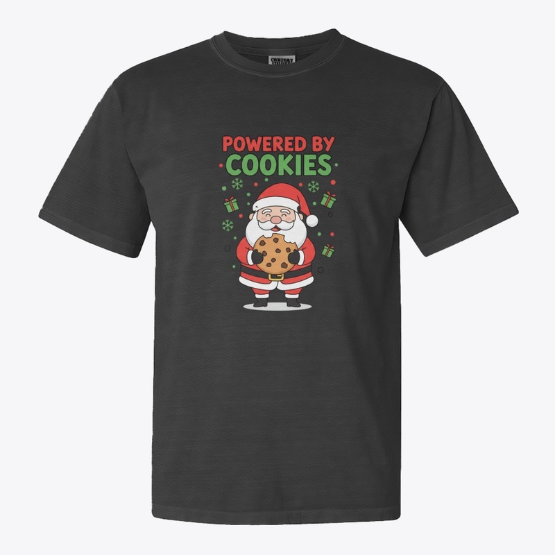 Funny Santa Cookies Christmas Hoodie