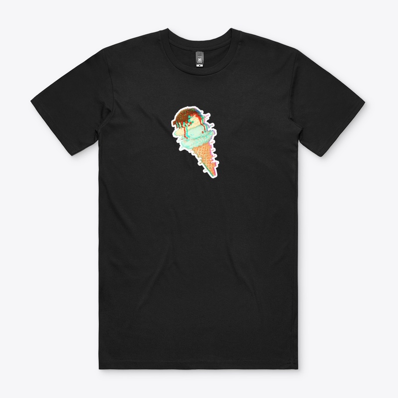 Glitchy Ice Cream Cone