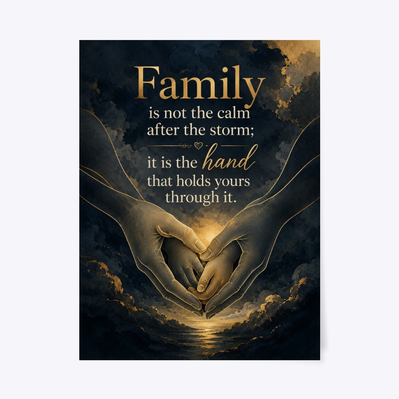Through The Storm Family Art