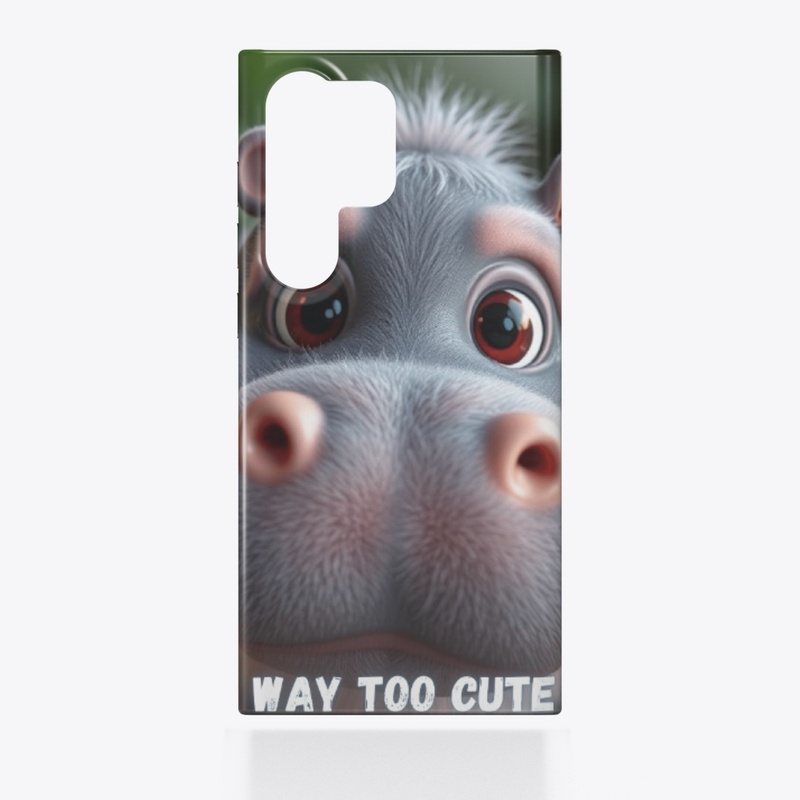 Way Too Cute - Hippo