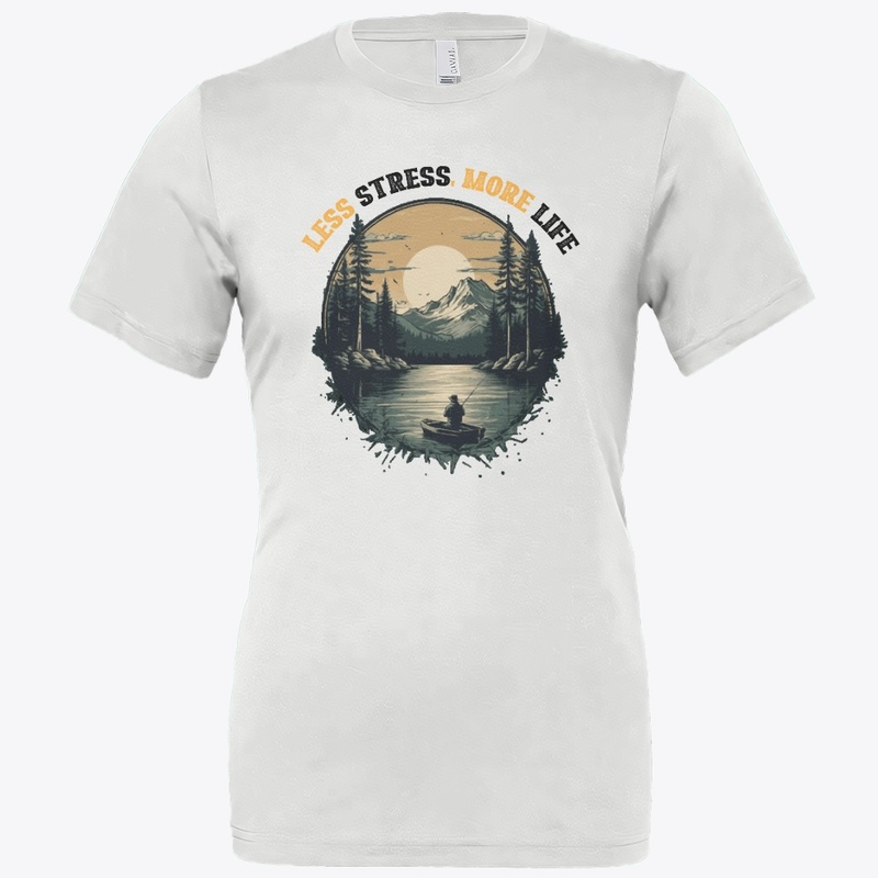 Nature typography t-shirt design