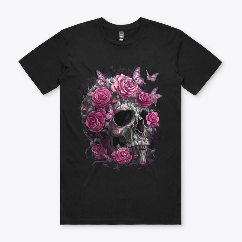 Romantic Gothic Skull