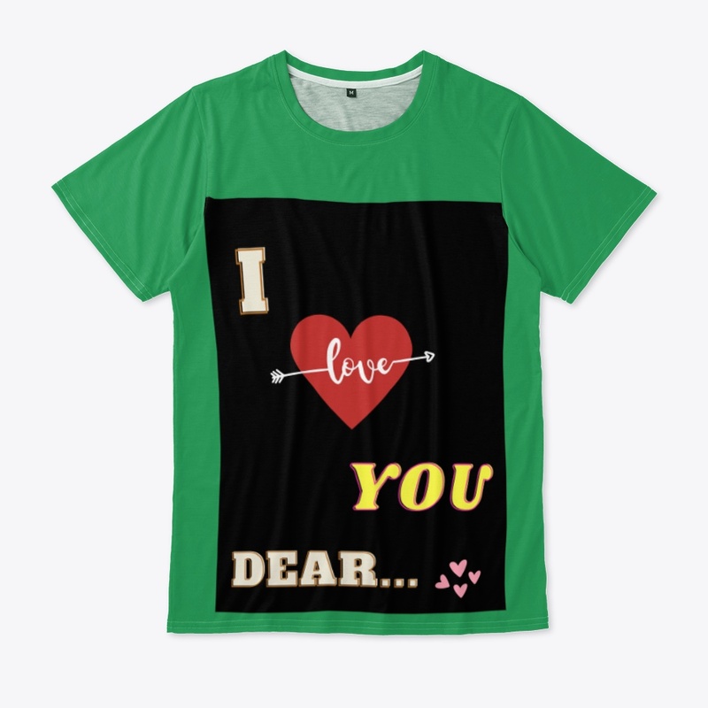 Love image design printed dresses 