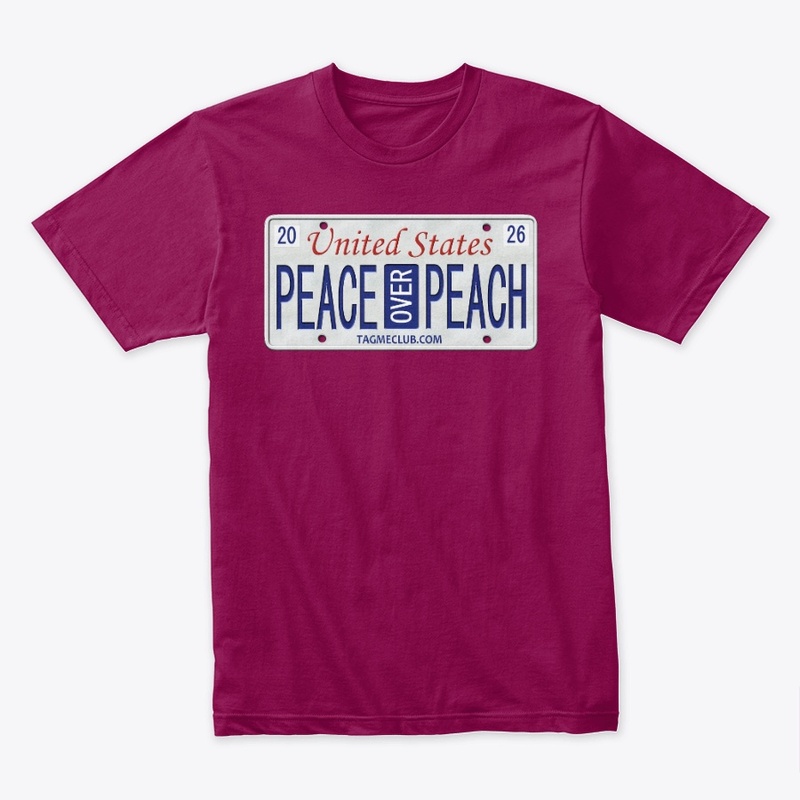 PEACE OVER PEACH
