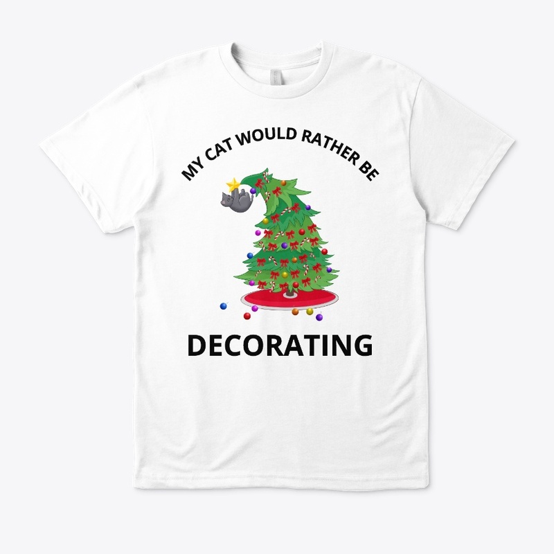 My Cat Would Rather Be Decorating