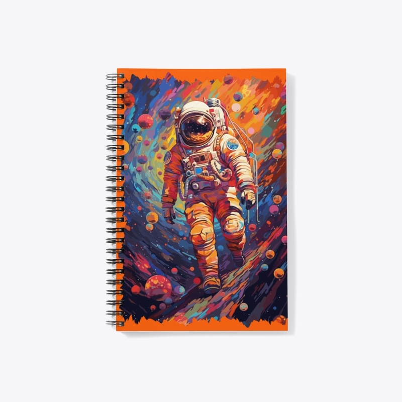 Trippy Astronaut Design 