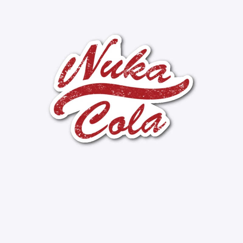 Fallout - Nuka Cola (Distressed in Red)