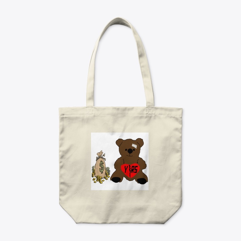 White YRS Bear Face Mask