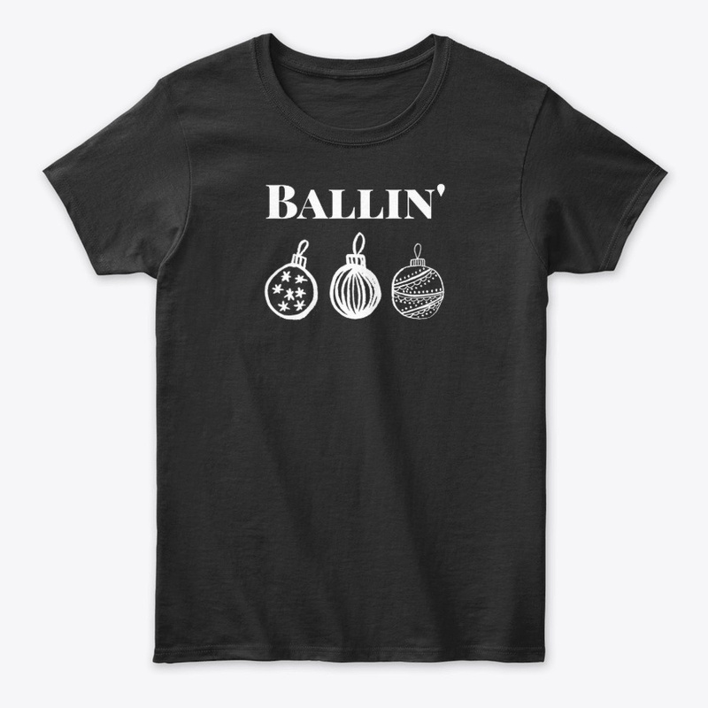 Ballin' - Christmas Ornament Design