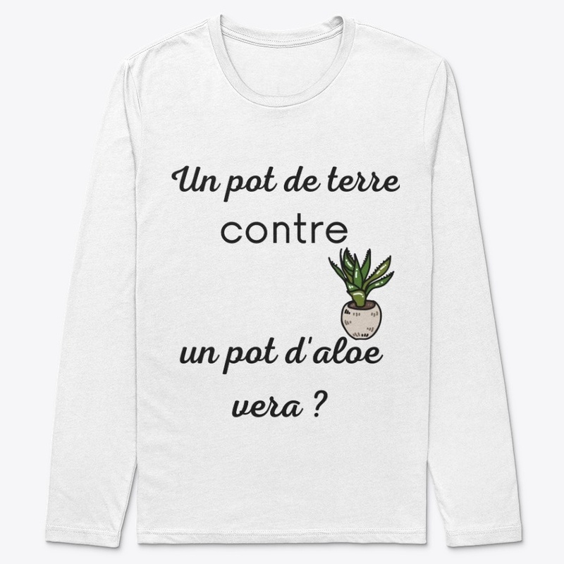 pot de terre contre un pot d'aloe vera ?