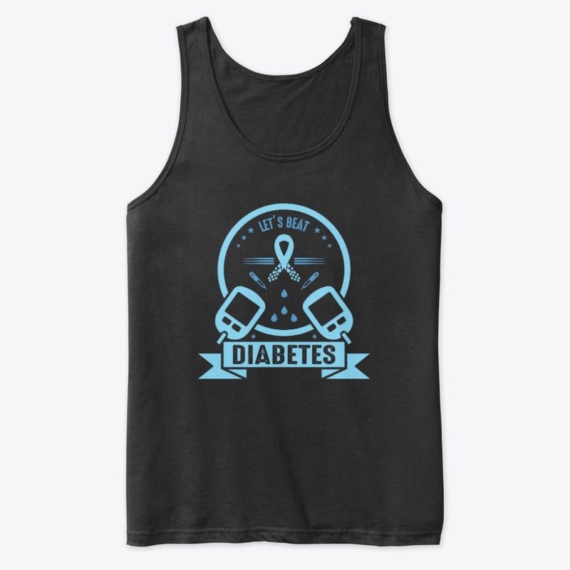 Lets Beat Diabetes -Diabetes Day T shirt