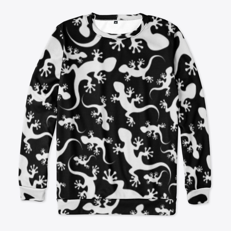 GECKO PATTERN WHITE