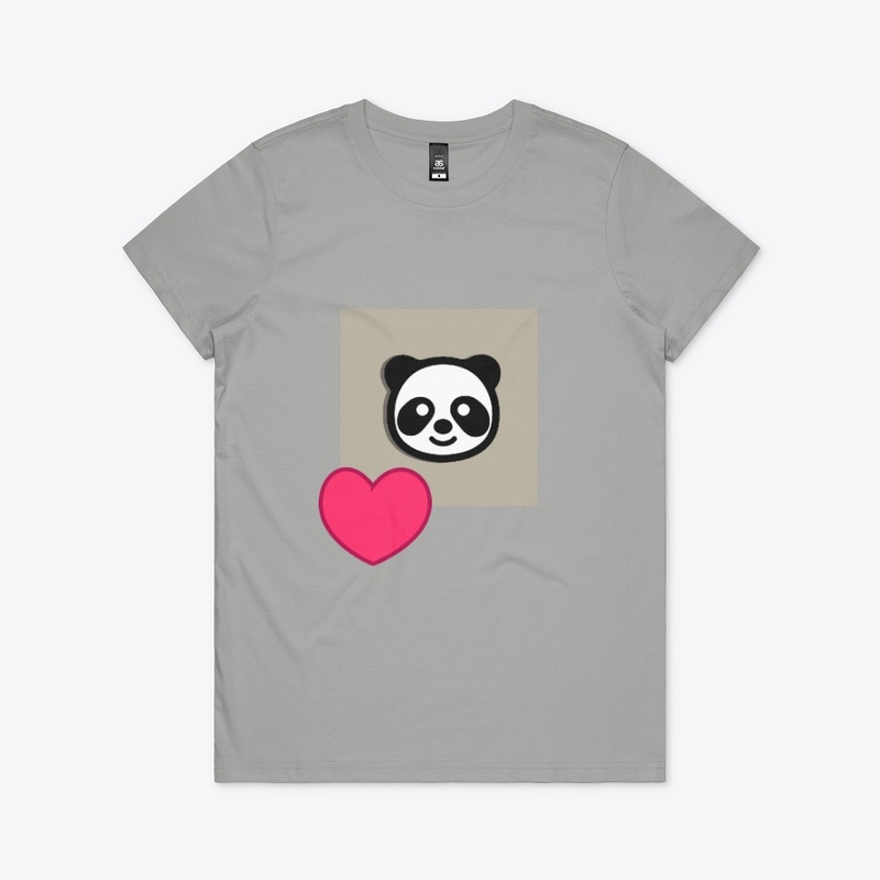 Cute Panda printed cloths 