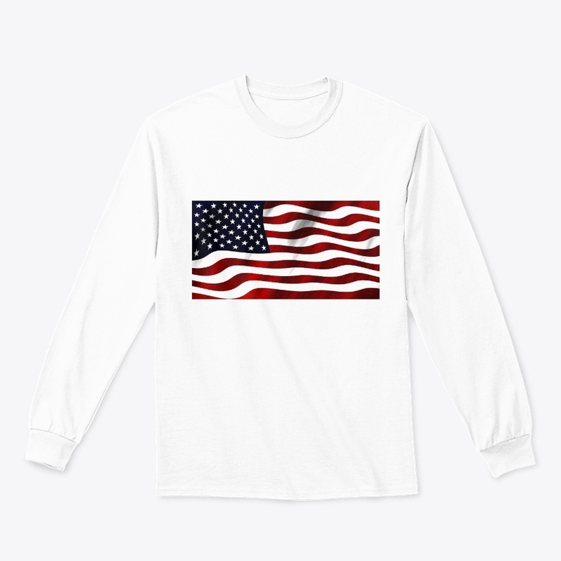 Best 4th of July Gift  American flag Tee