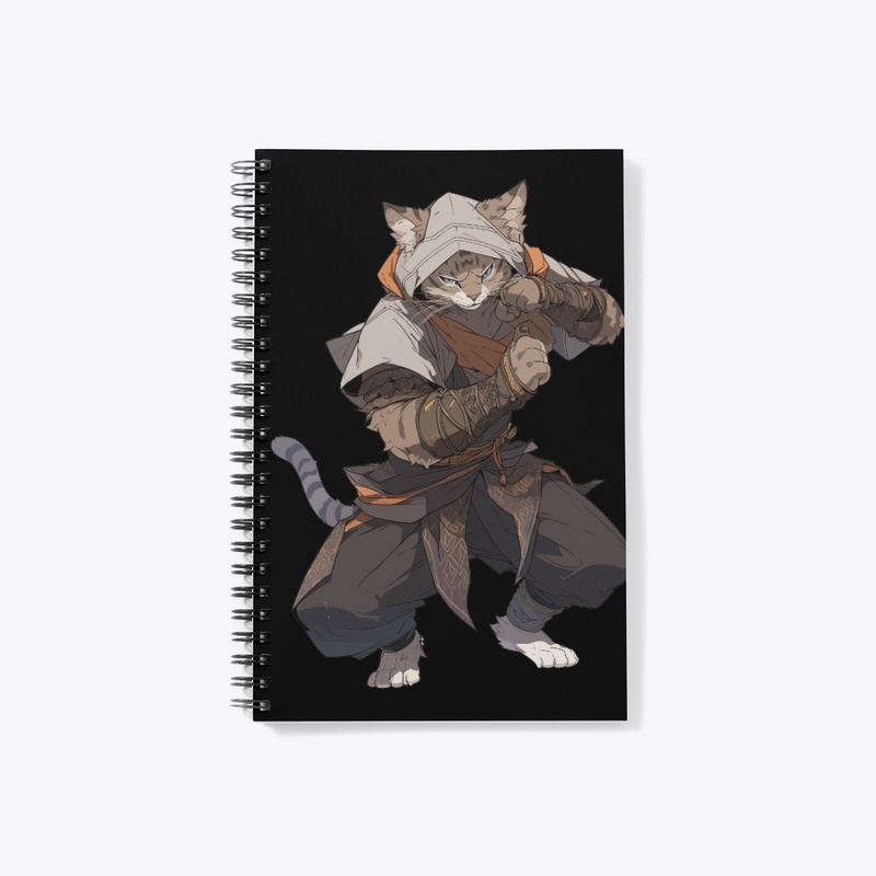Fantasy Cat Monk