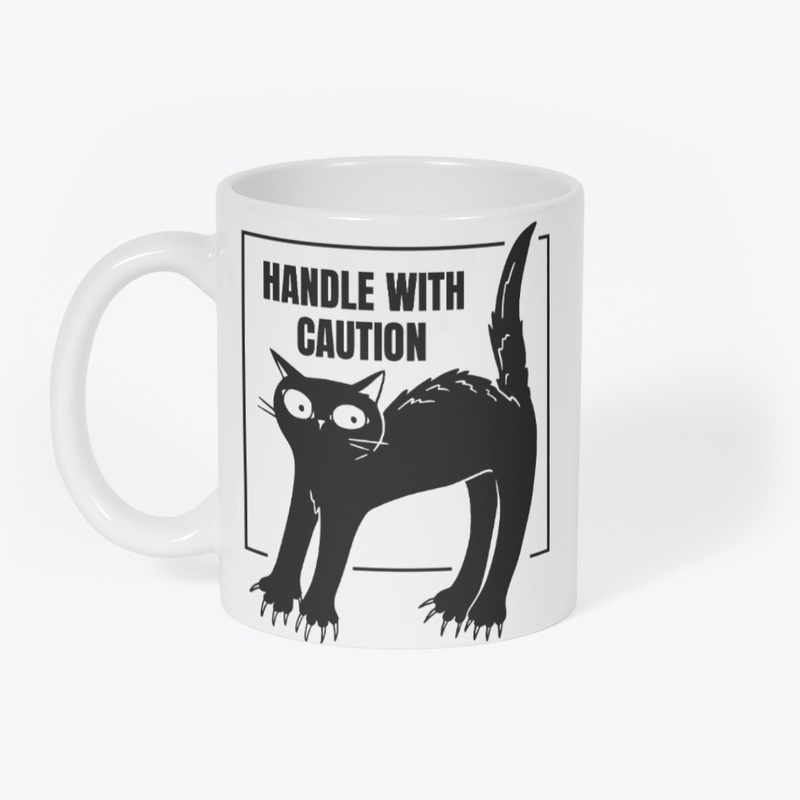 Moody Cat, Funny Warning Sign