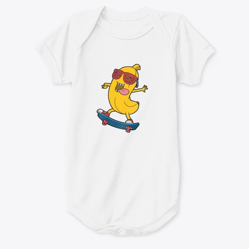 Banana's Skate Board T-Shirt