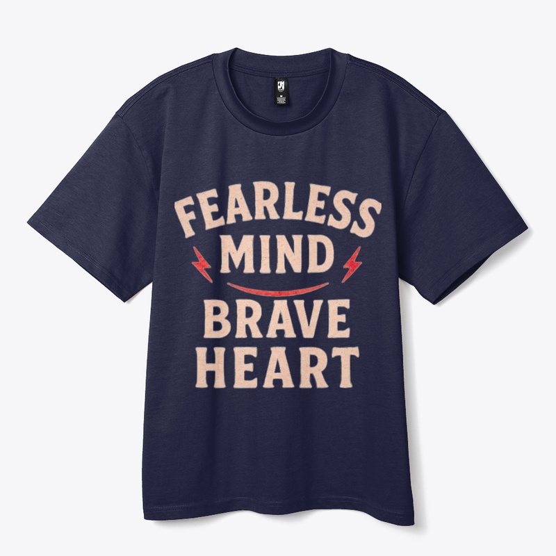  Fearless Mind Brave Heart Hoodie.