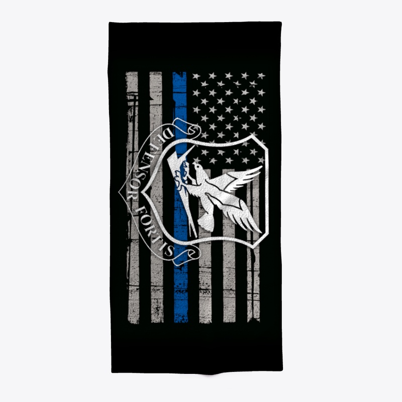 Air Force Security Forces Beach Towel