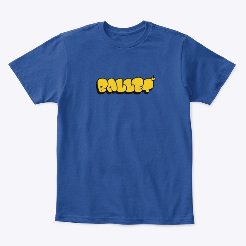 Kids Yellow Graffiti T-shirt